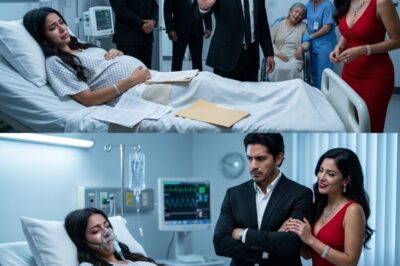 In the emergency room, her husband didn’t sign… and left a “divorce” paper on her stomach. She only said one word: “Dad.” The rest of the hospital changed.