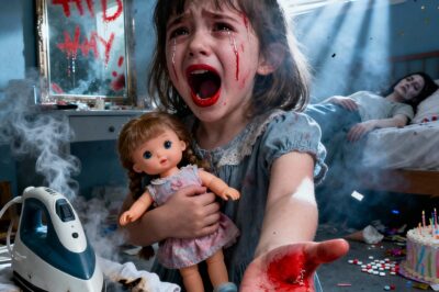 “Mommy, wake up…” The girl spent a whole day alone with the iron smoking hot and pills on the floor. The final twist will break your heart.