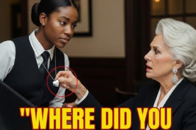 Billionaire Grandma Froze at Black Waitress’s Necklace — Then She Burst Into Tears and Hugged Her