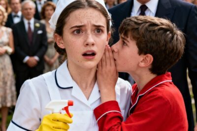 The millionaire made an incredible promise: “Whoever gets my son to talk will marry me!”… and the employee surprised everyone.