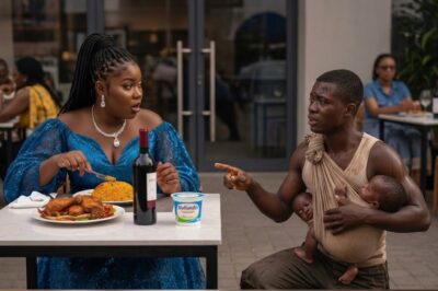 “May I Have Your Leftovers, ma?”—But When the Millionaire Looked Into His Eyes, Everything changed…