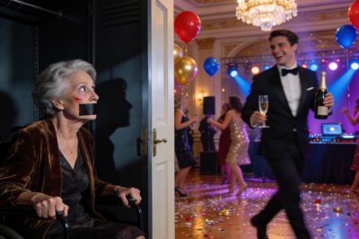 I never told my grandson that my doctor had declared me fully recovered months earlier; I kept sitting in the wheelchair to test his true nature. He pushed me into a dark closet during his housewarming party so I “wouldn’t humiliate him” in front of his friends. Later, I overheard him tell his girlfriend, “When the old witch finally dies, this mansion is ours.” That night, I stood up, packed my bags, and rang my attorney…