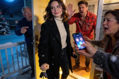 On Christmas Eve, my brother snapped my laptop shut when I refused to wipe out his $18,000 debt. “You’re worthless without your money,” he hissed, and my dad cut in coldly, “Don’t come back until you fix this.” I just smiled, stood up, and called my accountant: “Everything is going exactly as we planned. Trigger the lock.” Twenty minutes later…