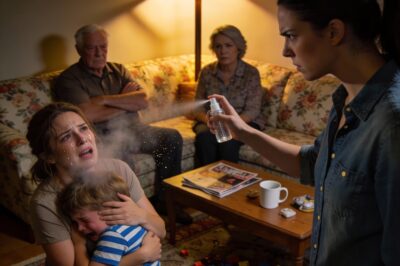 Once my sister sprayed perfume straight into my son’s eyes, my mom laughed, “if he’s blind now, maybe he won’t realize he’s a burden.” my dad added, “at least he smells good now.” they had no idea what happened next…