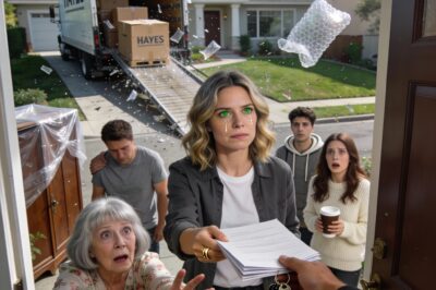 My mother-in-law didn’t know I was paying $5,600 in rent—she told me to move out so my oldest son and his wife could have a baby, so the next day I hired movers, packed everything up, and she got scared.