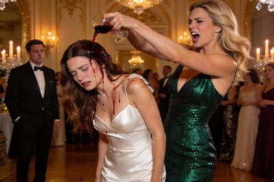 I never told my husband I had quietly purchased the company where he works. To him, I was only his “embarrassing, uneducated” wife—the one he looked down on in private and tried to keep invisible in public. At the annual gala, he even introduced me to the CEO as his “nanny” just to protect his image. I swallowed my humiliation and stayed silent. But about an hour later, his sister intentionally dumped red wine all over my white dress, then pointed at the mess and sneered, “Since you’re the help, clean that up.” I didn’t argue. I walked straight onto the stage, took the microphone from the CEO, and announced, “Ethan, Sarah—you’re both fired, effective immediately.”