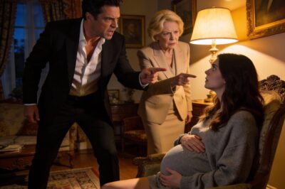 My mother-in-law jabbed a finger at me and shrieked, “You’re useless!” Before I could even draw a full breath, my husband bellowed, “How dare you disrespect my mother!” His fists slammed into me as I curled around my eight-month belly, protecting it with everything I had. Pain burst through my body. Blood spread across the floor. Then came sirens—followed by harsh white lights. In the ER, I caught a nurse murmuring, “Ma’am… this injury isn’t from a fall.” And then she said something that made him freeze.