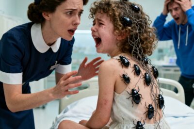 The millionaire’s daughter wouldn’t stop crying until the maid found the hidden mark on her back.