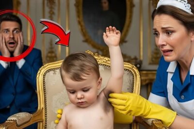 Each morning, the billionaire’s baby looked weaker, until the maid discovered something disturbing hidden under his arm.
