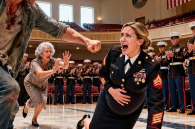 When 7 months pregn/ant, I was being promoted to Major. My stepbrother stormed the hall and punched me in the stomach. As I lay in a pool of bl;o0d, my mother screamed, “Don’t ruin his life. You can have another baby, but Kyle is fragile!”. They expected me to stay silent for “family,” but they forgot I’m a Marine. The truth I uncovered next destroyed them both…