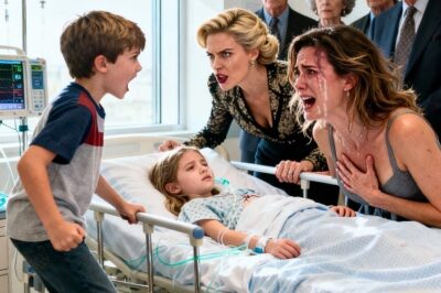 At My Daughter’s Hospital Bed, My Sister Whispered Loudly, “Maybe It’s Better If She Doesn’t Survive – Her Mother Is A Curse.” Relatives Agreed. My 7-year-old Son Stood Up: “Aunt Lisa, Should I Tell Everyone What You Did When Mom Was Asleep…