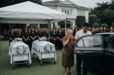 Every night, my daughter called me crying, begging me to come for her. The next morning, when my husband and I arrived at her in-laws’ house, two coffins in the yard made me collapse to the ground… and the truth tore my soul apart.