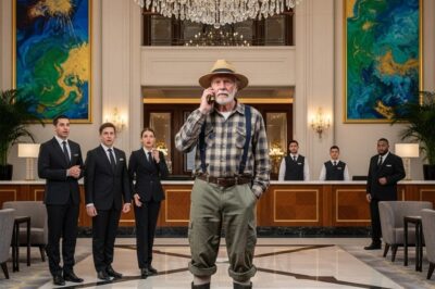 A Farmer Walked Into a Hotel but Was Looked Down On by the Receptionist — When He Pulled Out His Phone, Everyone Regretted It…