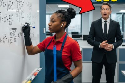 SINGLE MOM JANITOR SOLVES $500M PROBLEM — WHAT THE CEO DID LEFT EVERYONE SPEECHLESS