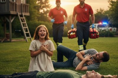 “It Was My Dad and His Friend…” A Seven-Year-Old Dialed 911 — But When Rescuers Arrived, The Truth About What She Whispered Into The Phone Left Everyone In Tears