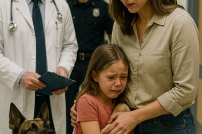 The Little Girl Burst Into Tears And Whispered To Her Mother, “He Promised He Wouldn’t Make Me Cry.” The Mother Rushed Her To The Hospital — And What The Police Dog Later Uncovered Left Everyone Speechless…
