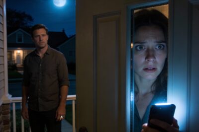 “My husband called me around midnight and told me not to open the door… only a few minutes later, he insisted that he wasn’t the one who called.”