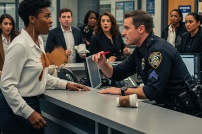 Racist Cop Laughs as He Pours Coffee on a Middle-Aged Black Woman — But His Smile Vanishes When the Truth Comes Out