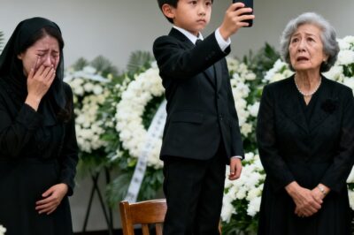 I arrived at my pregnant daughter’s funeral and saw her husband walk in laughing with another woman; she whispered to me, “Looks like I won,” but the lawyer asked for silence to read the will… and everyone froze.