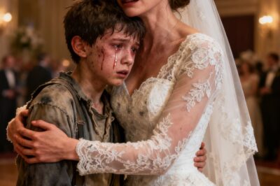 While ordering food at a lavish wedding, a young boy froze, recognizing the bride as his long-lost mother. The groom’s decision brought tears to the eyes of all the guests.