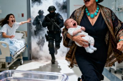 I never told my mother-in-law I was a judge. To her, I was just an unemployed gold digger. Hours after my C-section, she burst into my room with adoption papers, mocking me: “You don’t deserve a VIP room. Give one of the twins to my infertile daughter: you can’t handle two.” I hugged my babies and pressed the panic button. When the police arrived, she screamed that I was crazy. They were about to restrain me… until the chief recognized me…