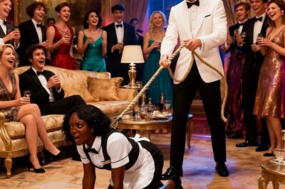 Rich Young Master Spends Money To Force Black Maid To Crawl Like A Dog Just For Fun – Her Reaction Shocks Everyone…