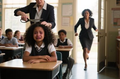 Racist Teacher Shaves Black Girl Student’s Head at School and Regrets It When Her CEO Mom Comes to School