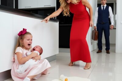 Crying Little Girl Said ‘Please Don’t Hurt Us’ — Seconds Later, Her Millionaire Father Came Home…