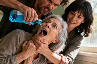 My Son Held Me Down While His Wife Poured Mouthwash Down My Throat — They Laughed, Calling Me “A Cesspool of Failures.” But They Had No Idea Who They Were Dealing With…