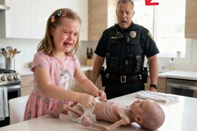 Little girl calls 911: My son is fading away — Police burst in, weep as they see her breastfeeding her baby