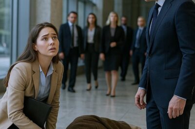 I Was About to Be Fired for Helping a Fallen Old Man! Then the CEO Walked In and Called Him «Dad!»…