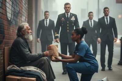 A young Black girl brought breakfast to an elderly man every day — one day, military officers showed up at her door.