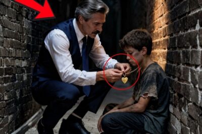 A Billionaire Was Passing by a Dark Alley on a Rainy Night — and Froze When He Saw a Little Boy Wearing His Missing Daughter’s Necklace