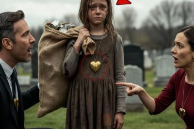 Millionaire asks street girl: “How did you get that necklace? It belonged to my daughter!” Shocking answer