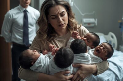 In 1995, he left, abandoning her with five Black children; thirty years later, the truth shocked the whole world!