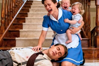 After falling down the stairs, the millionaire pretended to be unconscious—what the nanny did next brought him to tears..