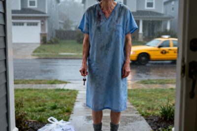 My son forgot to pick me up from the hospital, even after ten calls. Fearing something was wrong, I ignored the pain from my wounds, took a cab home, and found the locks changed. A note on the door read: “Don’t come back. There’s no place here for a leech.” I didn’t cry. I didn’t argue. Because my late husband left me one final secret weapon—and I’m about to change everything.