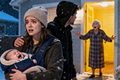 “Get out and take your bastards with you!” my mother-in-law shrieked, spitting on me as my husband shoved my ten-day-old twins and me into the freezing night. They thought I was a poor, helpless designer they could discard like trash. They didn’t know I was the 8-billion-dollar CEO who owned their house, their cars, and the very company my husband worked for. As I stood in the cold, I made one call, not for help, but to unleash a truth that would make them beg for the poverty they forced upon me…
