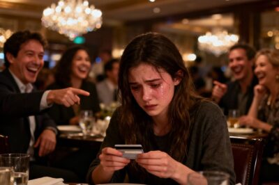 “I was humiliated in a luxury restaurant and forced to pay €3,270 to ‘show gratitude.’ But when Grandma stood up with an envelope in her hand, I knew that someone tonight was going to lose everything.”