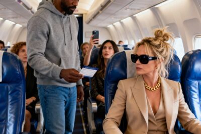 White woman snatched the Black CEO’s seat — then froze when he said: “I am the owner of this airline.”