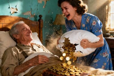 My father-in-law had no pension. I cared for him with all my heart for 12 years. With his last breath, he handed me a torn pillow. When I opened it, I couldn’t hold back my tears…