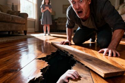 My five-year-old daughter pressed her ear to the floor in my sister’s new house and sobbed, ‘My brother is crying.’ Trusting her eerie gift, I tore up the floorboards—and found my son, missing for a year, chained beneath them.