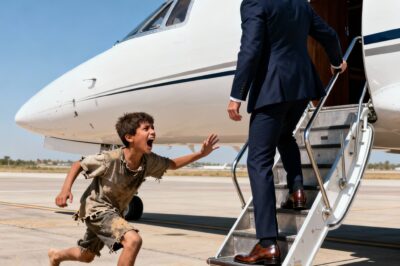 12-Year-Old Street Boy Warns Billionaire Not to Board His Plane: What the Mechanics Found Seconds Later Left Everyone in Shock…