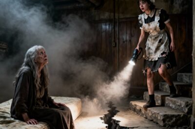 A MAID DISCOVERS THE MILLIONAIRE’S MOTHER LOCKED IN THE BASEMENT… BY HIS CRUEL WIFE…