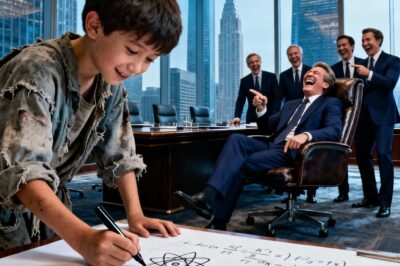 “Your calculations are wrong…” said the poor boy… The millionaire laughed… but he was also shocked.