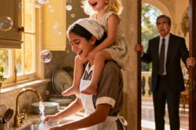 THE MILLIONAIRE ARRIVES HOME EARLY AND NEARLY FAINTS AT WHAT HE SEES.