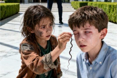 The MILLIONAIRE’S SON was BLIND… until a LITTLE GIRL pulled something from his eyes that no one could have ever imagined…