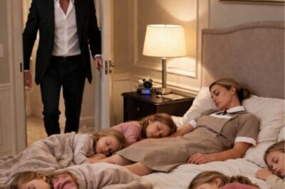 He fired 37 nannies in two weeks… until the cleaner did what no one else could for his six daughters.