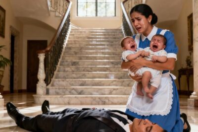 He pretended to be unconscious after falling down the stairs… but the nanny’s words shattered him inside.