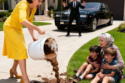 MULTIMILLIONAIRE catches his new wife spraying his mother and children with dirty water. His reaction shocked everyone…